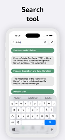 California Firearms Test Prep iPhone screenshot