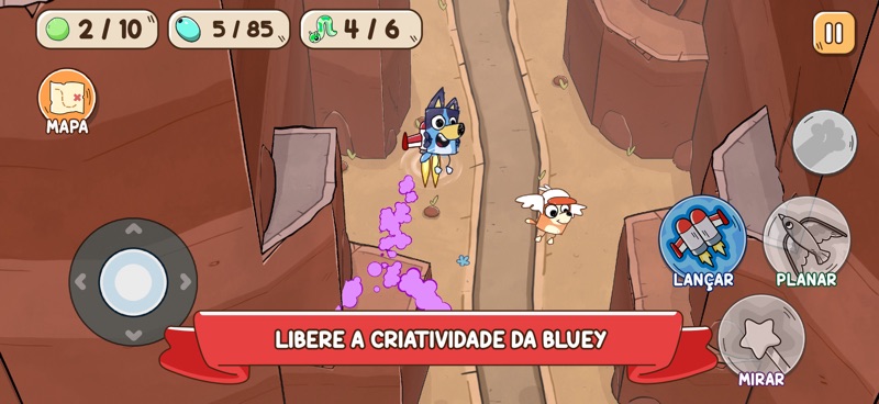 Bluey's Quest: Caneta Dourada screenshot 2