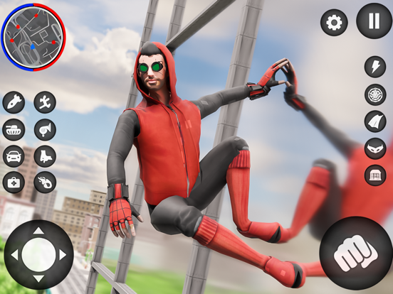 Spider Rope Hero Fighter Game iPad screenshot 3 - Games app