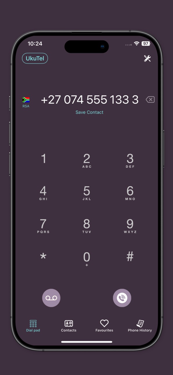 iPhone screenshot