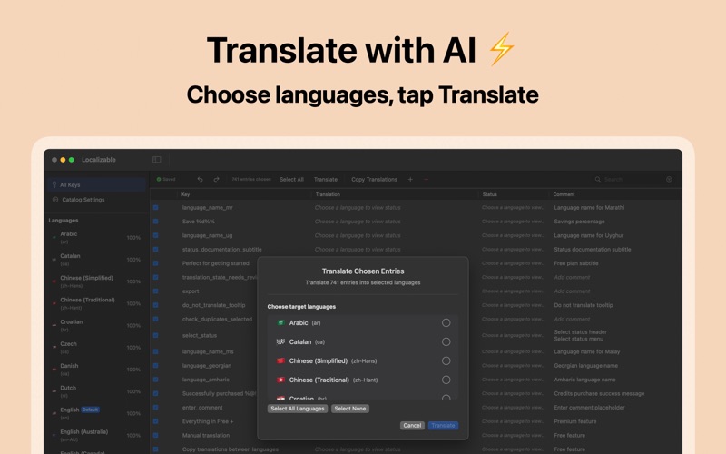 App screenshot