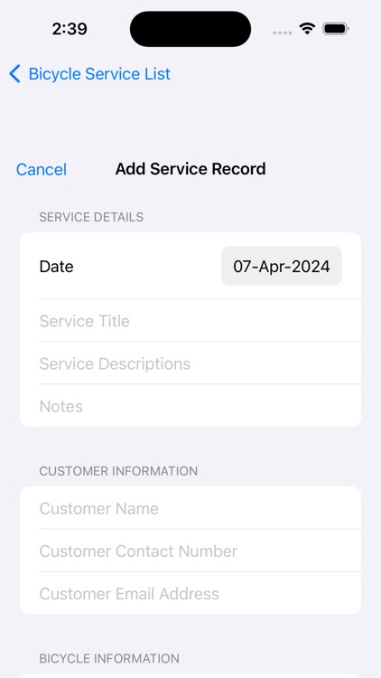 Bicycle Repair Services Shop screenshot-3