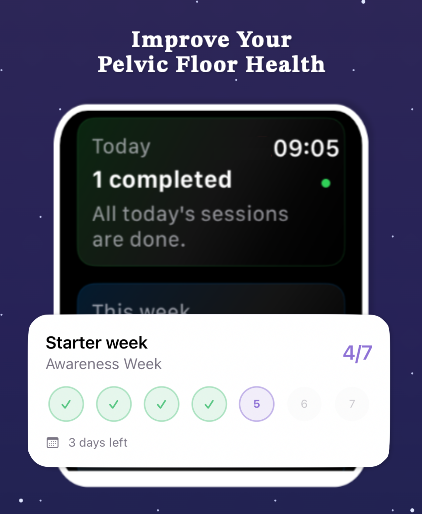Panvove: Kegel Trainer & Timer screenshot 24