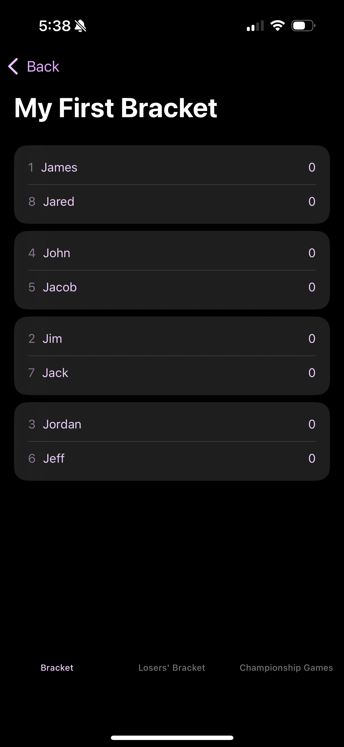 Bracketly Lite screenshot 3