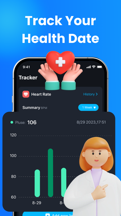 Blood Tracker Pressure Screenshot