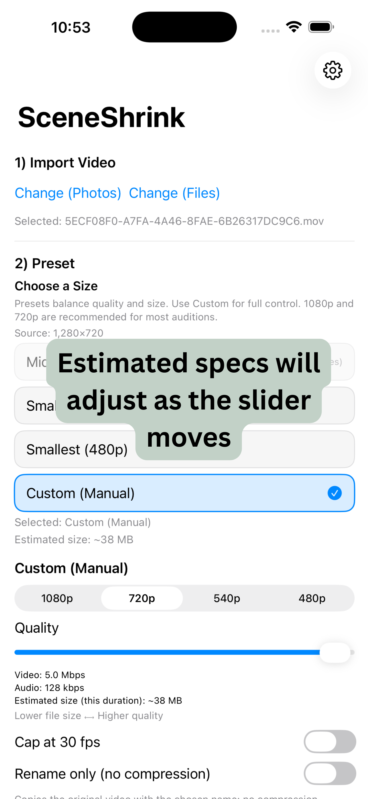 SceneShrink screenshot 6