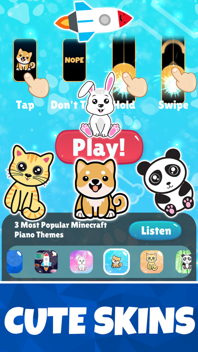 Animal Tiles: Cute Piano Game Screenshot