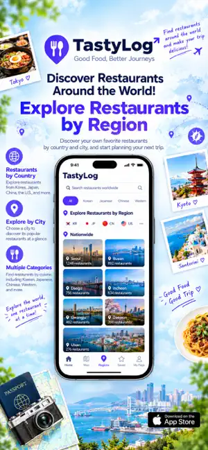 TastyLog - Restaurants Near Me screenshot 2