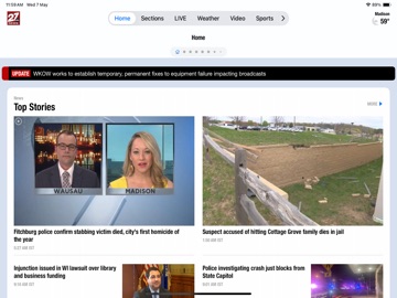 27 News NOW - WKOW iPad screenshot