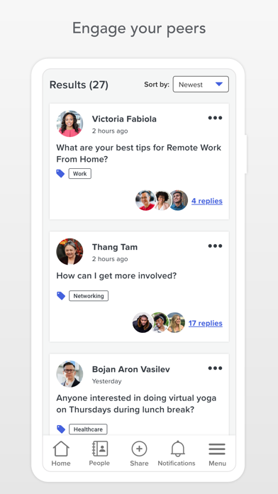 Micah Global  Network Screenshot