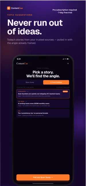 Content Cue screenshot 3