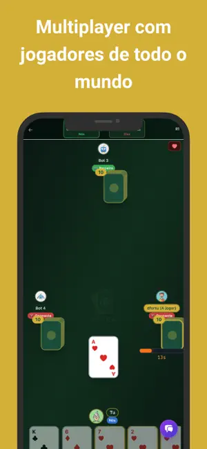 Jogo Sueca Online: Multiplayer screenshot 3