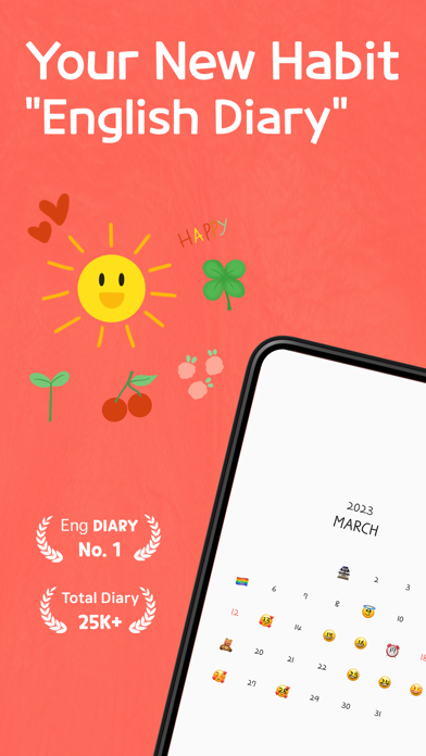 Blossom - English Diary Screenshot