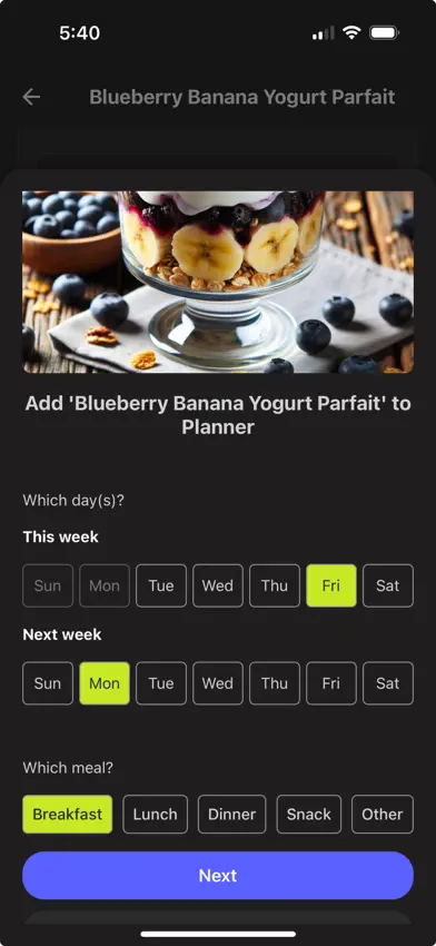 Mealify screenshot 4