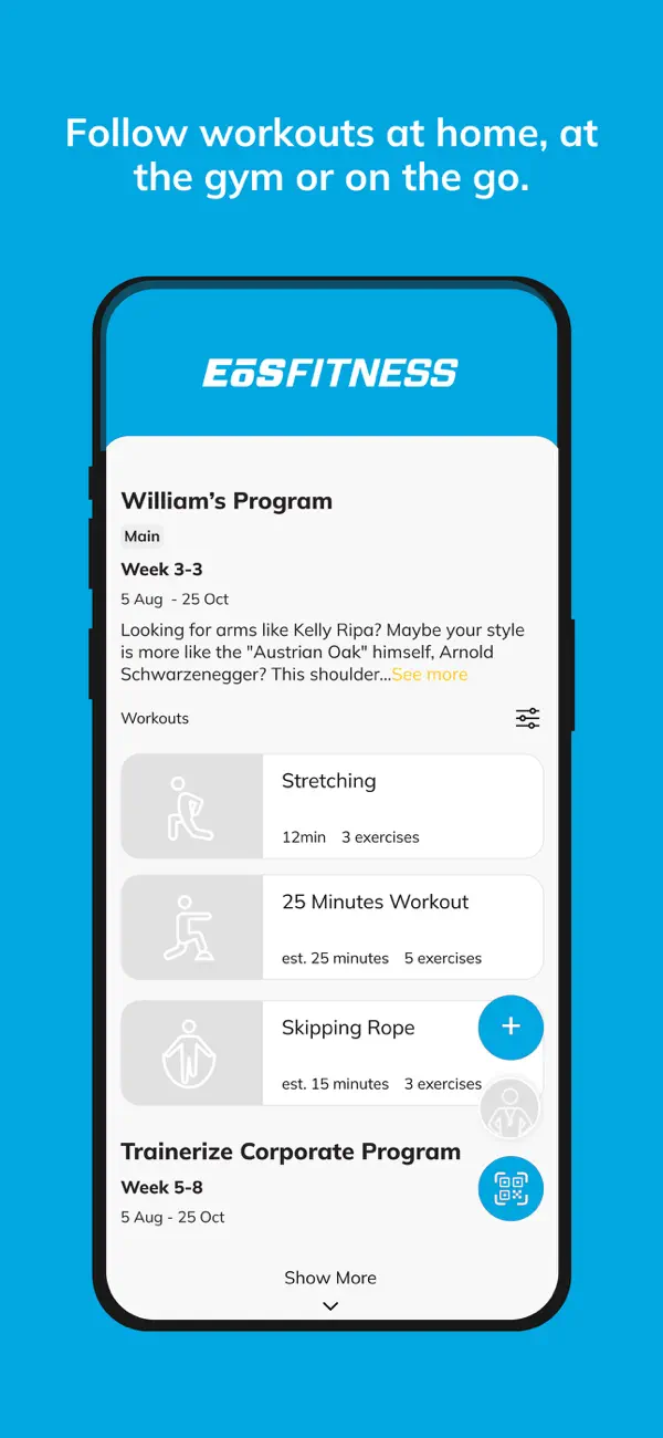 Screenshot #3 pour EōS Personal Training