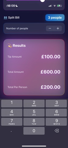 Tip Calculator 101 screenshot