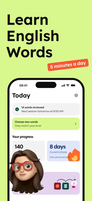 Retite: Learn English Words screenshot 1