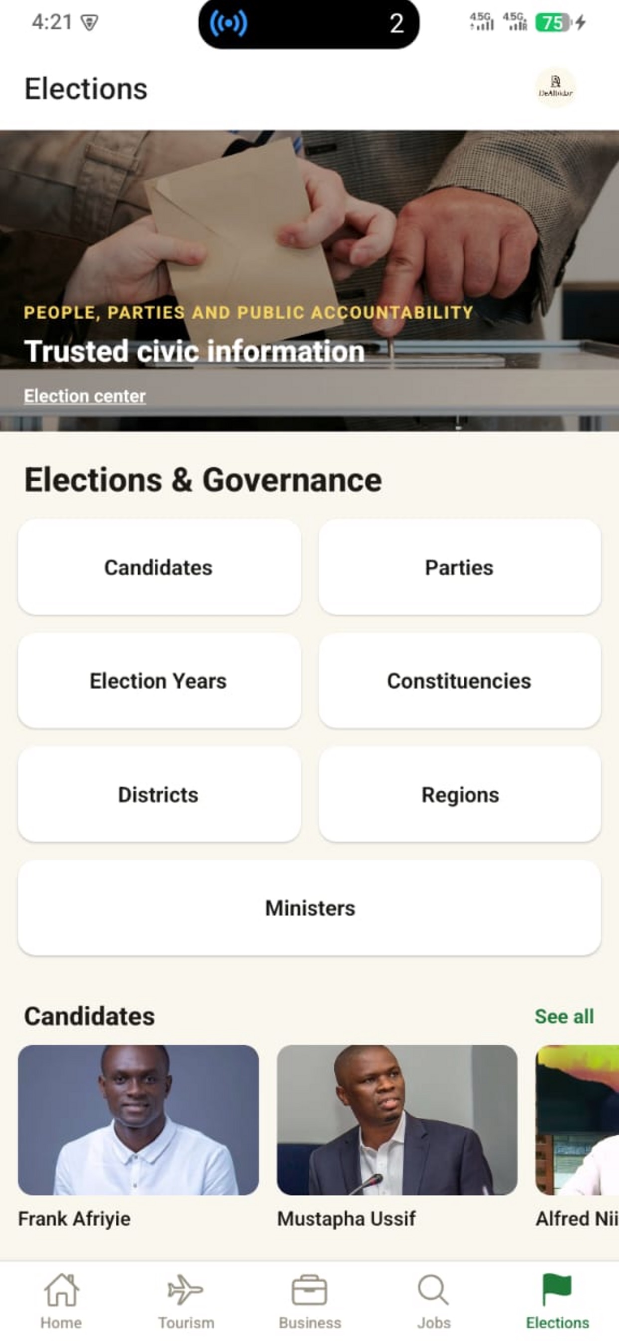 Screenshot 2 of WatchGhana