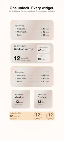 DaysEcho Countdown Widgets Screenshot 6 of 6