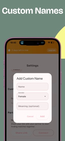 Stork Baby Names iPhone screenshot