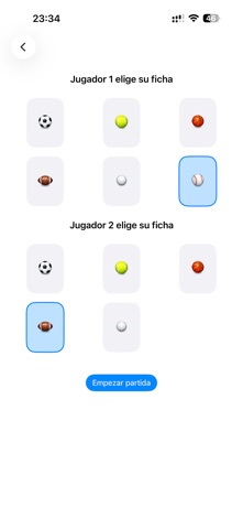 Tres en Raya - Pelotas screenshot