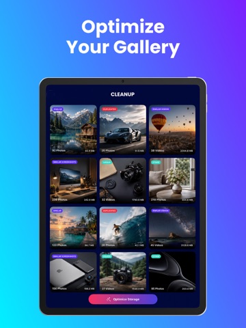 Resize: Photo Video Compress iPad screenshot