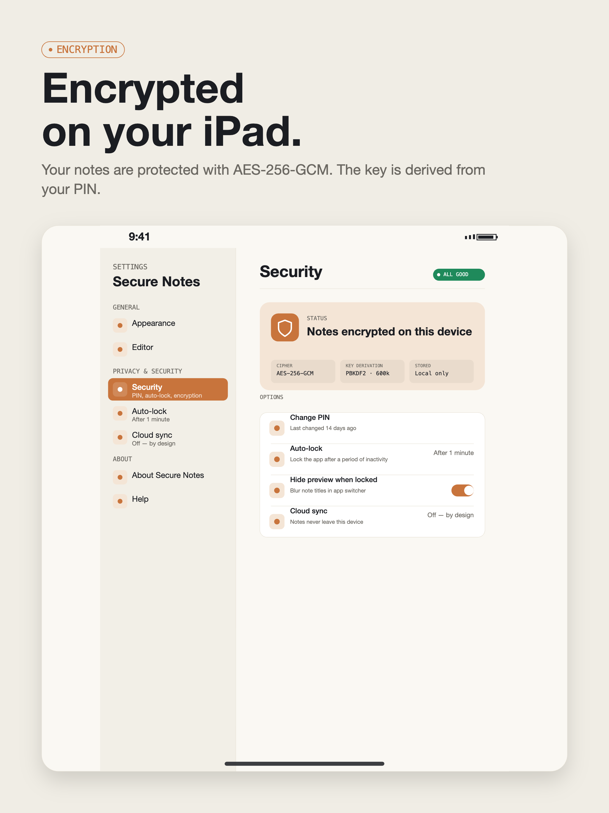 Nex Secure Note screenshot 7