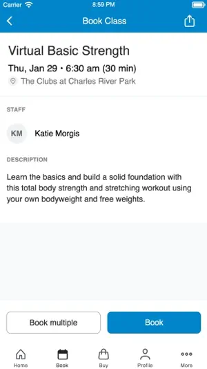 Clubs at Charles River Park screenshot 3