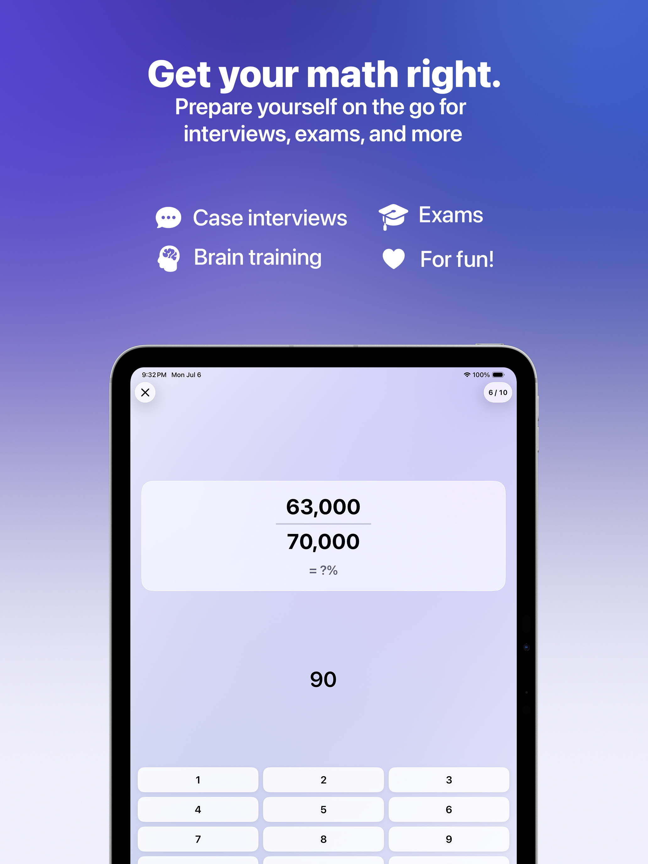 Mathy — Mental Math Trainer screenshot 5