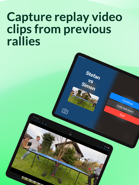 Table Tennis Scoreboard Pro iPad screenshot 3 - Sports app