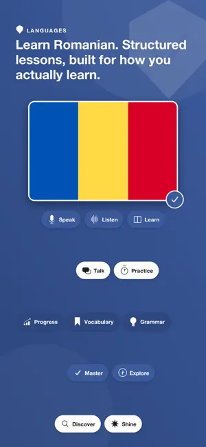 Learn Romanian - LingoCore screenshot 1