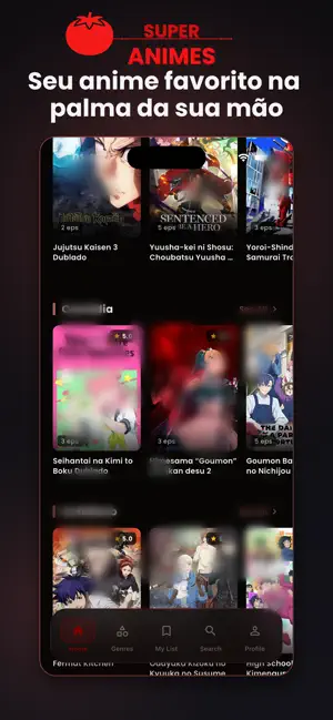 Super Animes iPhone screenshot 6