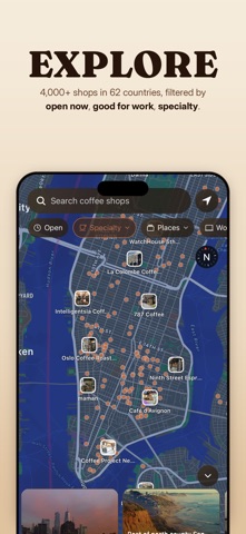 Cappuccin: Coffee Log & Map screenshot