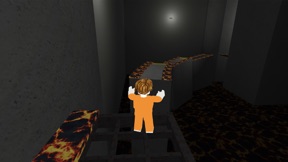 Barry Prison Escape Lava Mode screenshot