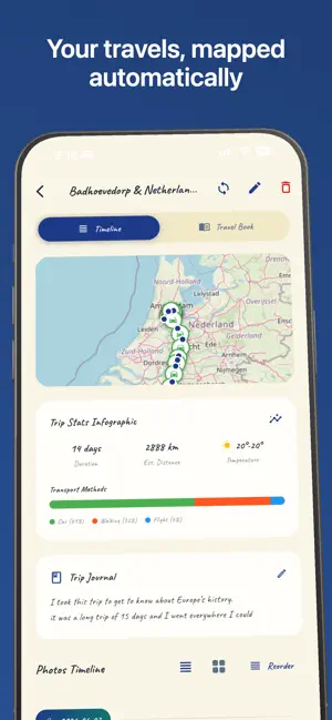 TripTaleMap screenshot 1