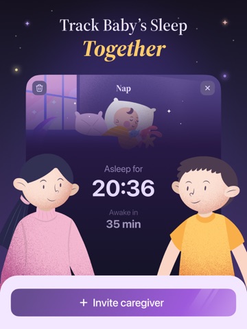Luli: Baby Sleep Tracker iPad screenshot