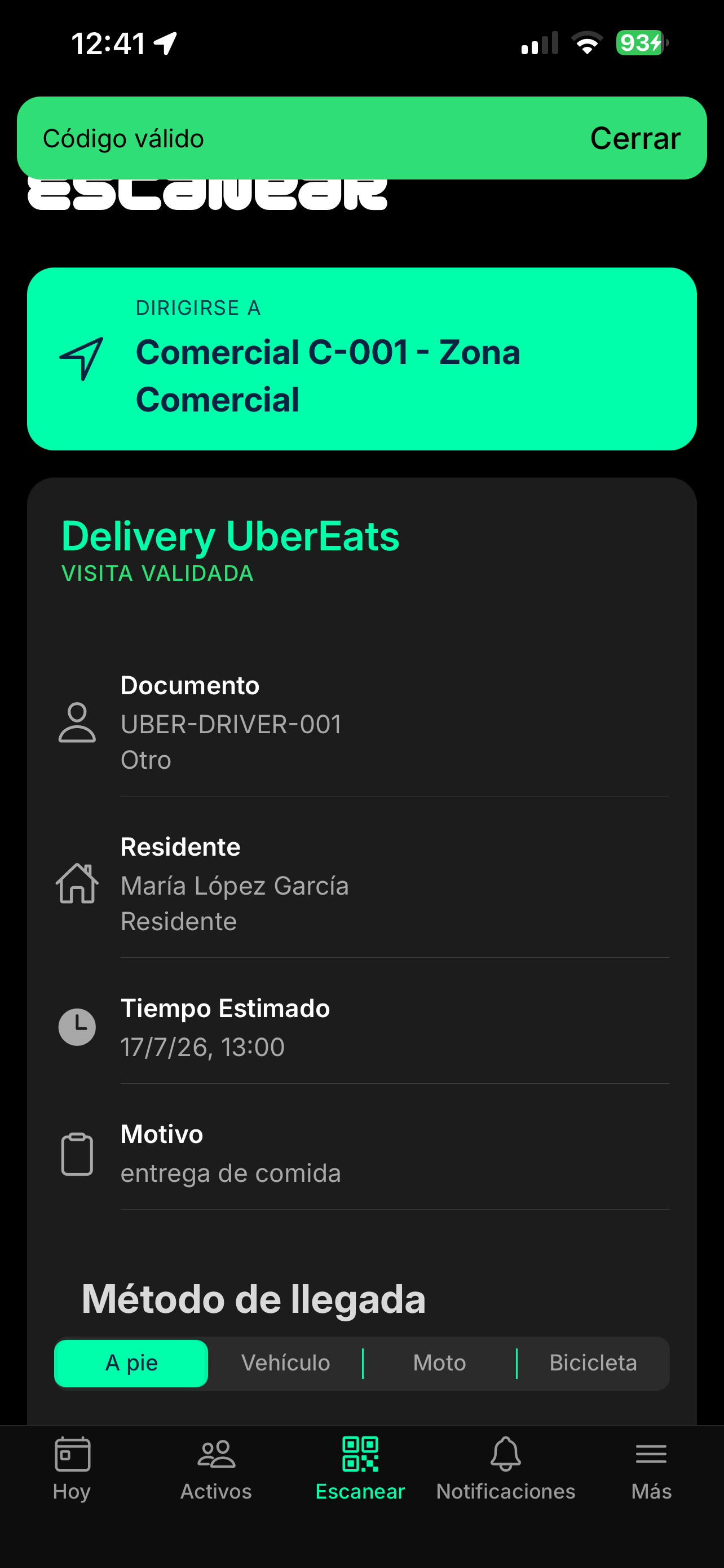 Tu Pase Seguridad screenshot 5
