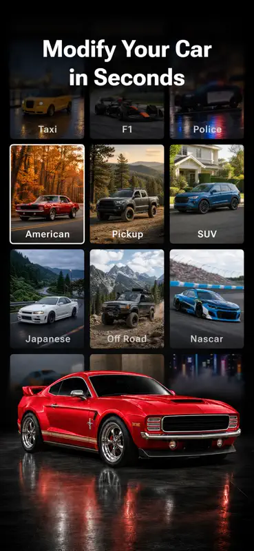 AI Car Mods: Modify & Designer screenshot 4 of 8