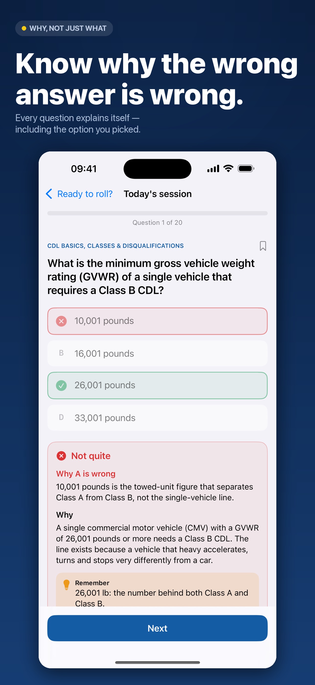 Screenshot 3 of CDL Ready: Permit Test Prep