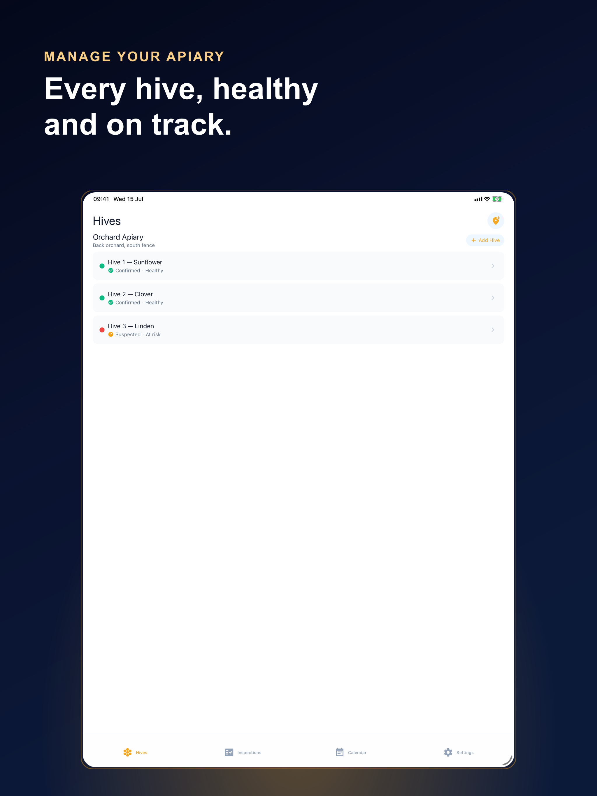 Beekeeping Log: Hive Tracker screenshot 6