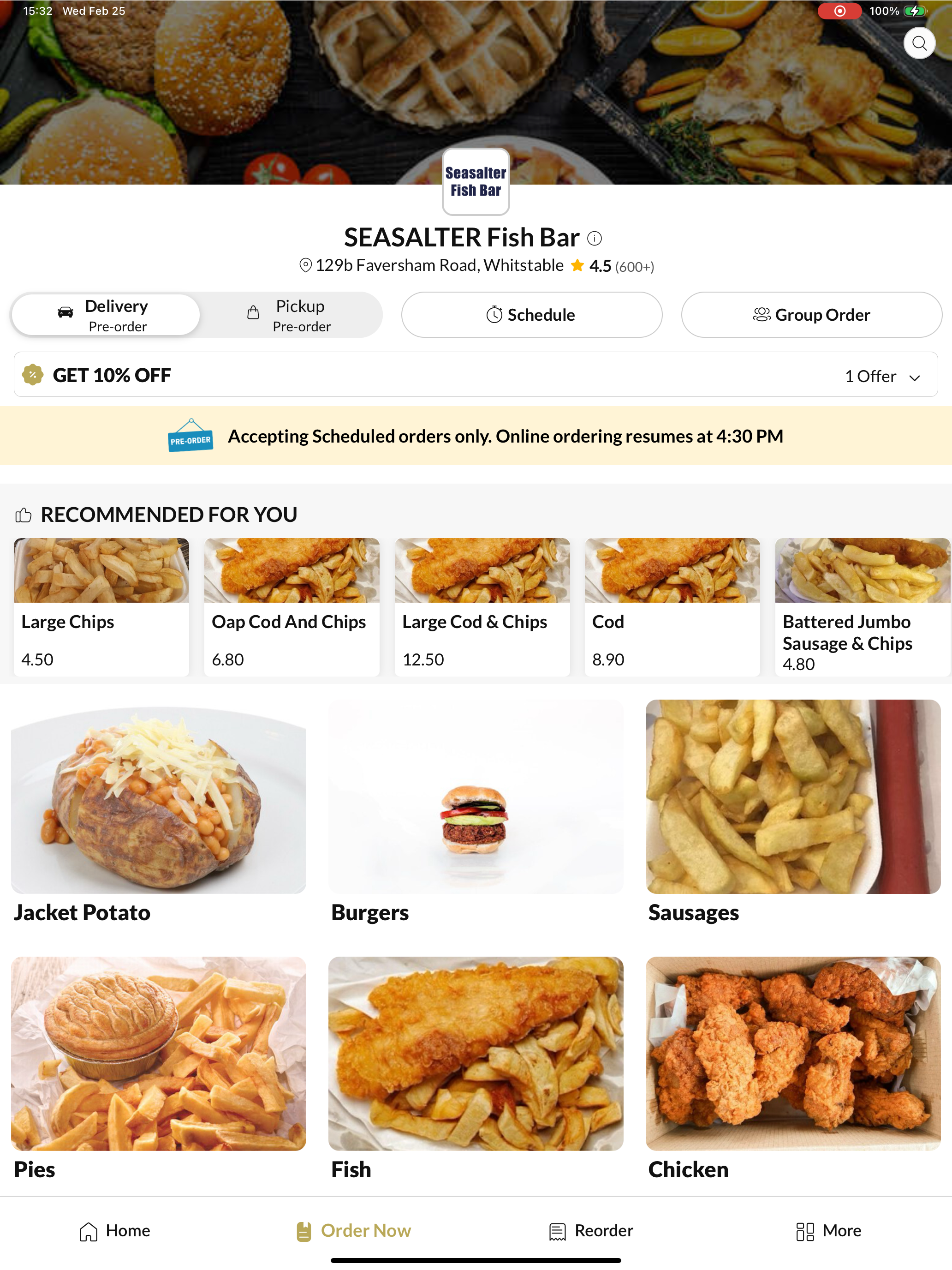 SEASALTER Fish Bar