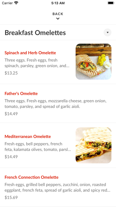 App screenshot
