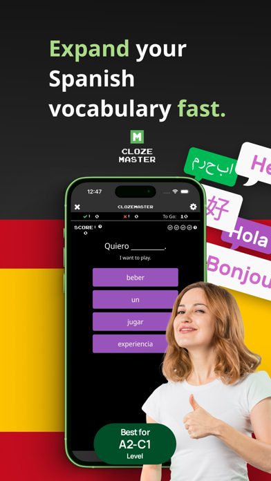 Clozemaster Spanish Screenshot