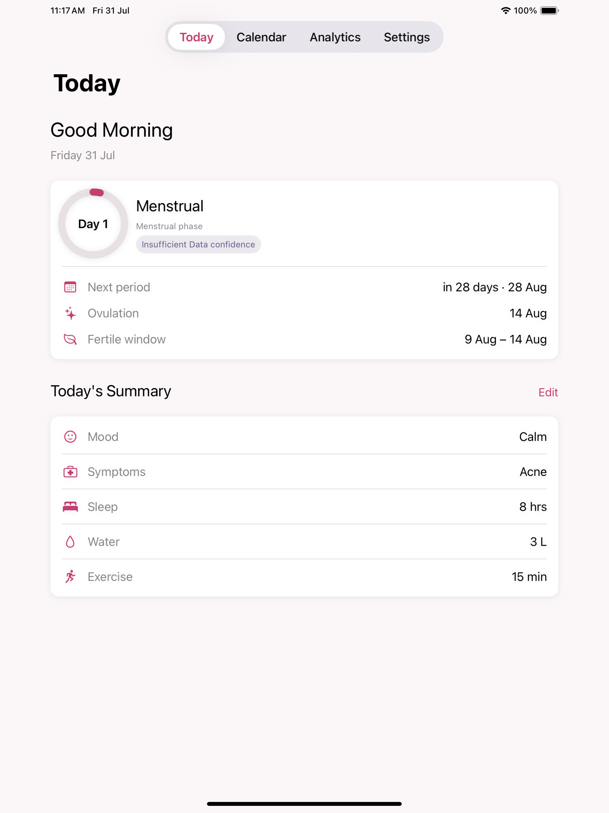 Period Tracker & Cycle Health screenshot 10