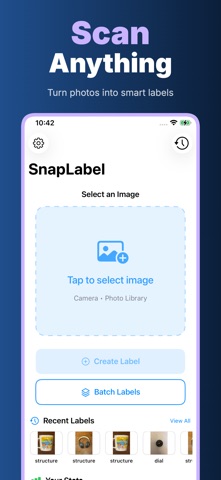 Labelary - Photo Text Label iPhone screenshot