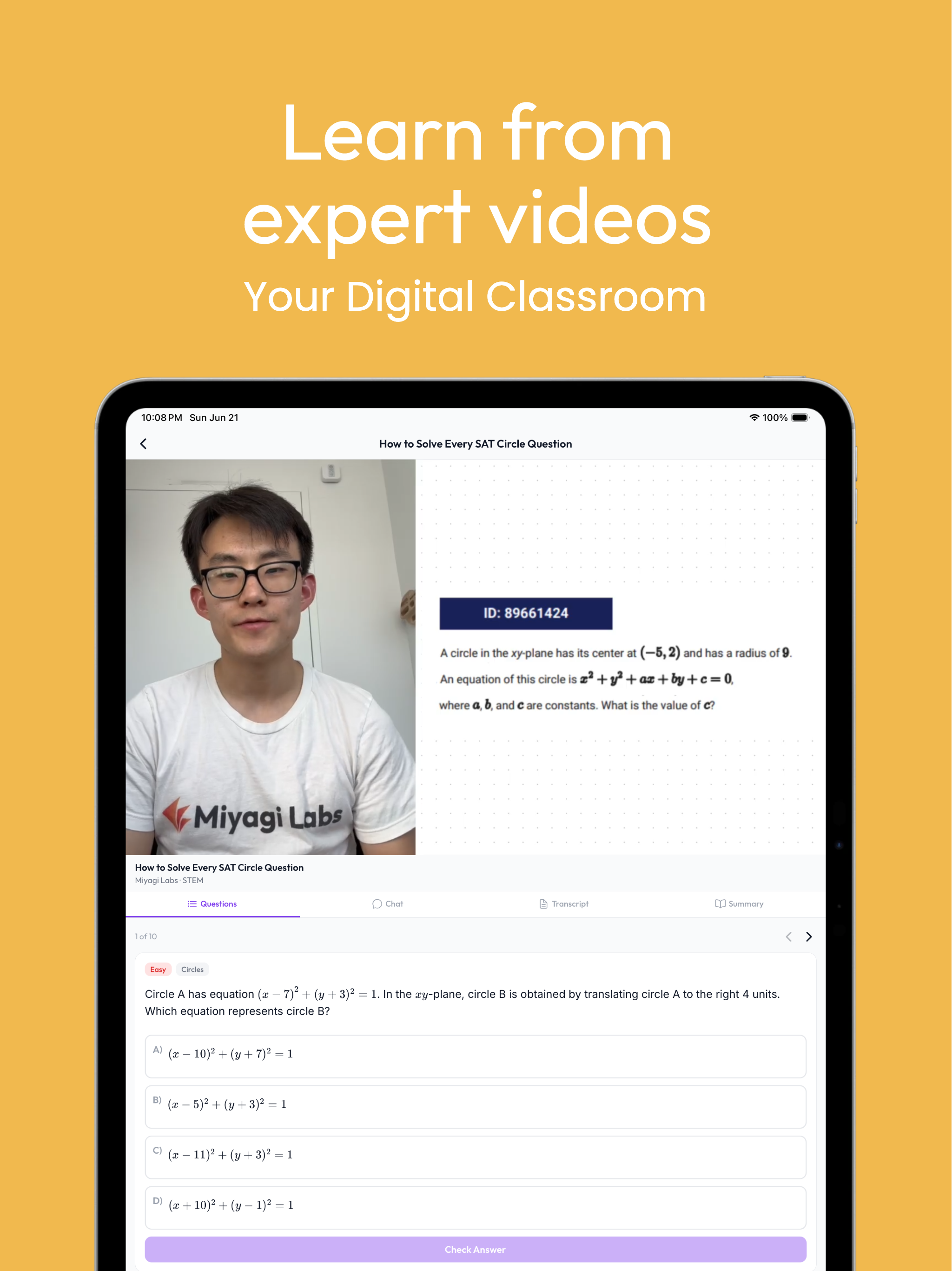 Miyagi Labs: Exam Prep