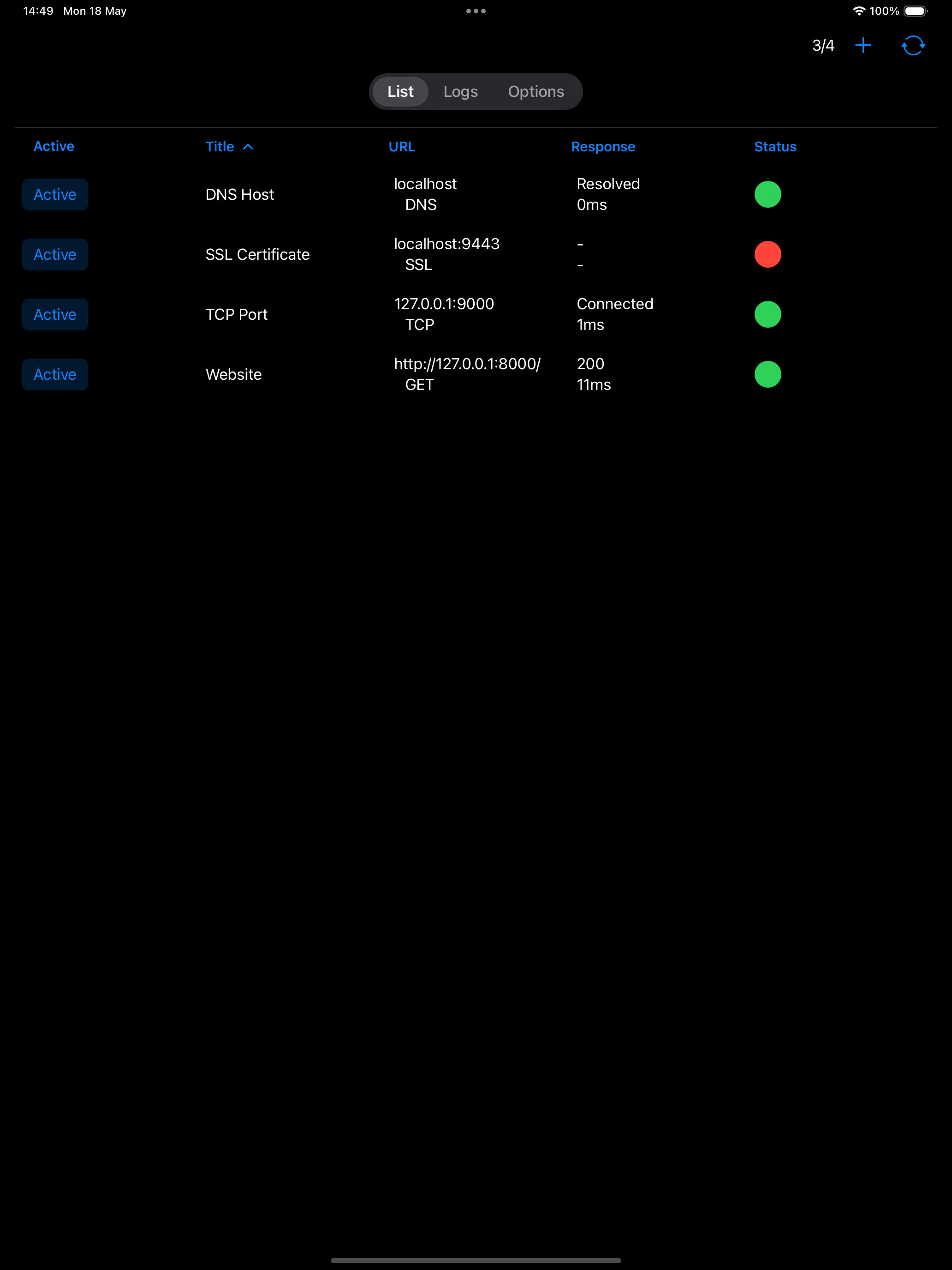Uptime-monitor