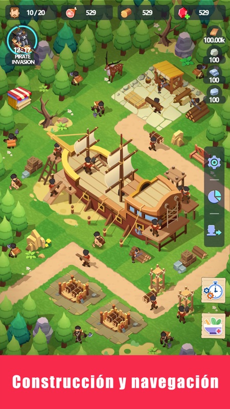 Vive en Isla - Idle game screenshot 7