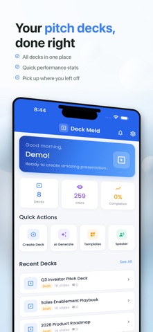 Deck Meld - AI幻灯片制作 screenshot