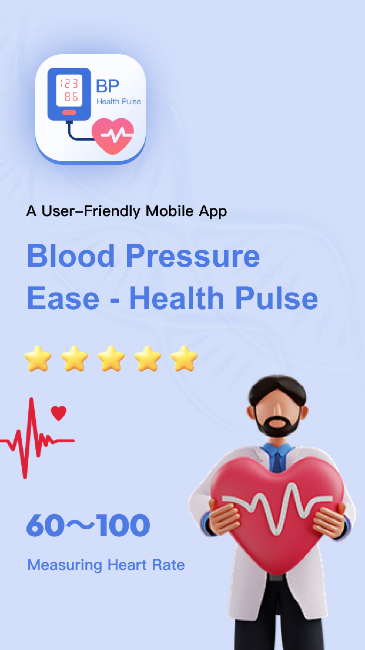 Blood Pressure - Health Pulse screenshot 1